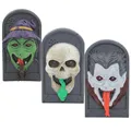 7 75 Animated Doorbell Witch Skull Vampire Halloween Prop Decoration