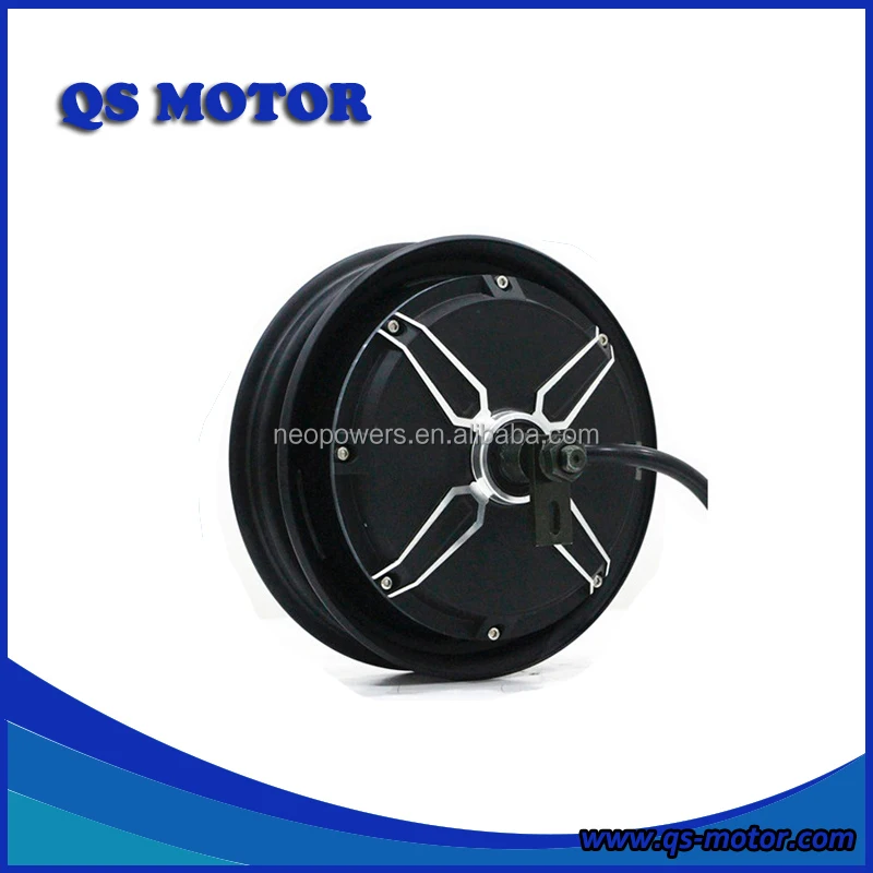 10インチQSBLDCモーター2kw 72V(48-96V) 電動スクーターイン