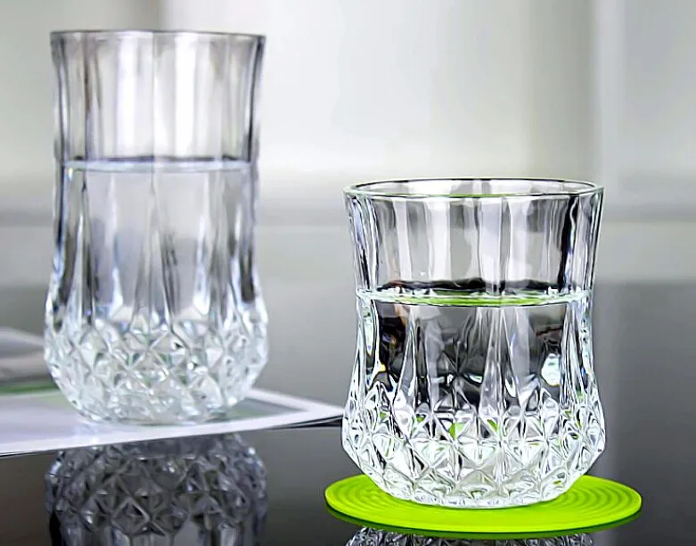 Clear Shot Glass Wine Glass Souvenirs Promotion Unique Pattern Design Drinking Glass Cup