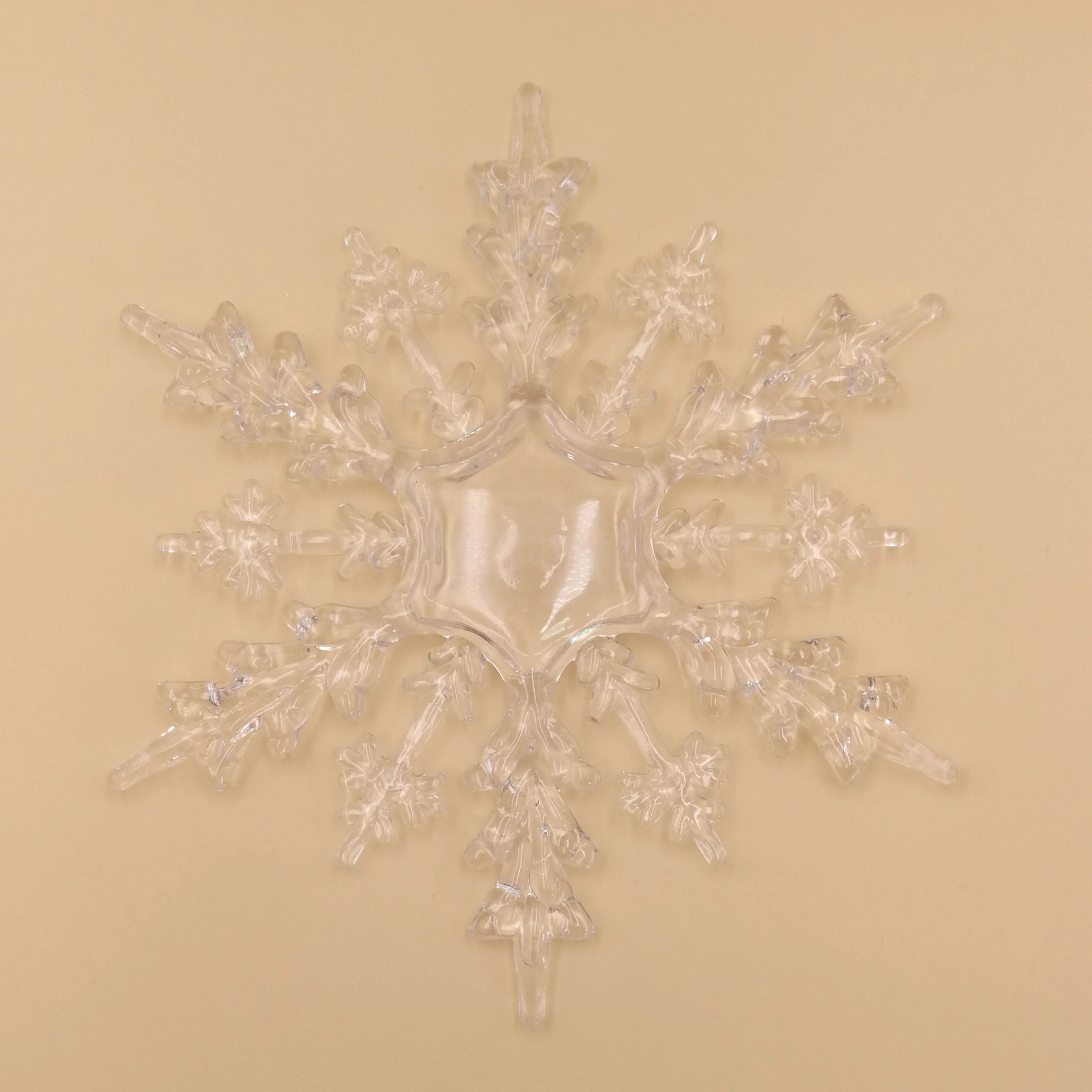 New Design clear Acrylic Snowflake for Christmas Decorations