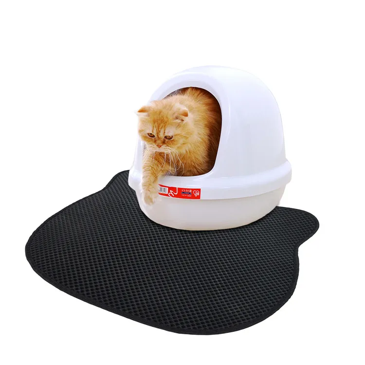 2 layer cat litter mat