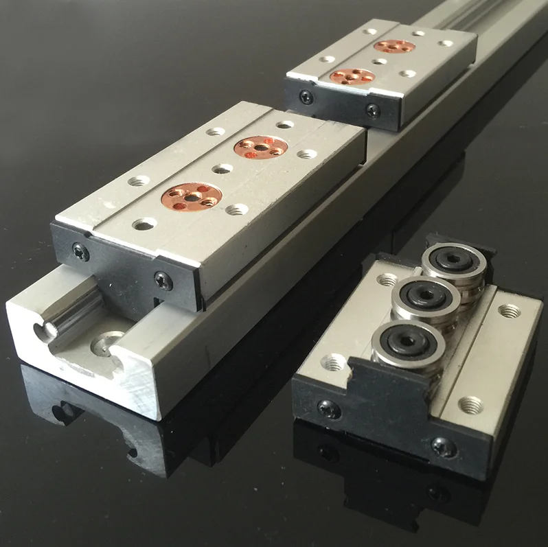 Large Load Linear Roller Guide Bearings SGR20 With SGB20 Slide Block