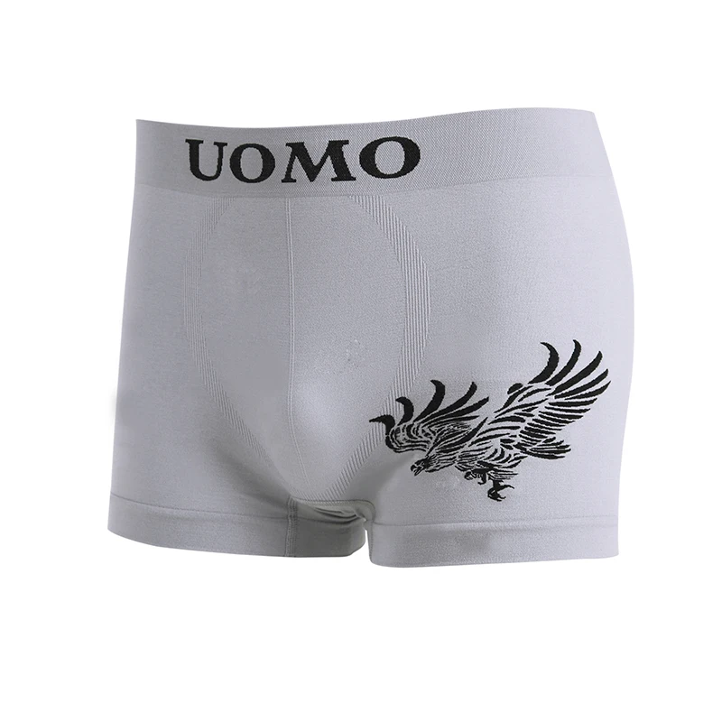 custom brand seamless mens boxer brief underwear Alibaba