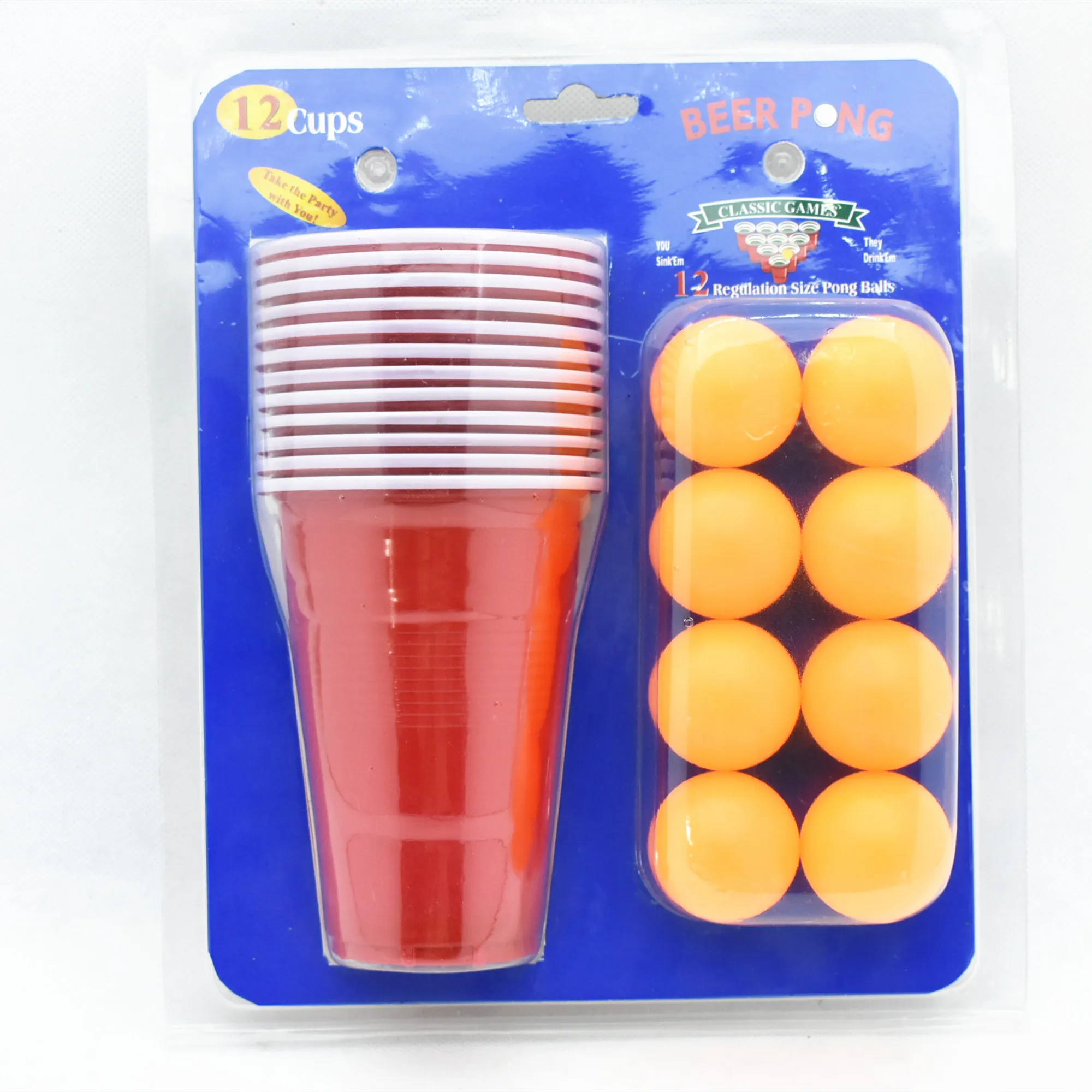 Juego De 12 Pelotas De Beer Pong Juego De 12 Tazas De Cerveza Y Vasos Rojos Suministros De Fiesta De Beer Pong Buy Cerveza Pon Juego Product On Alibaba Com