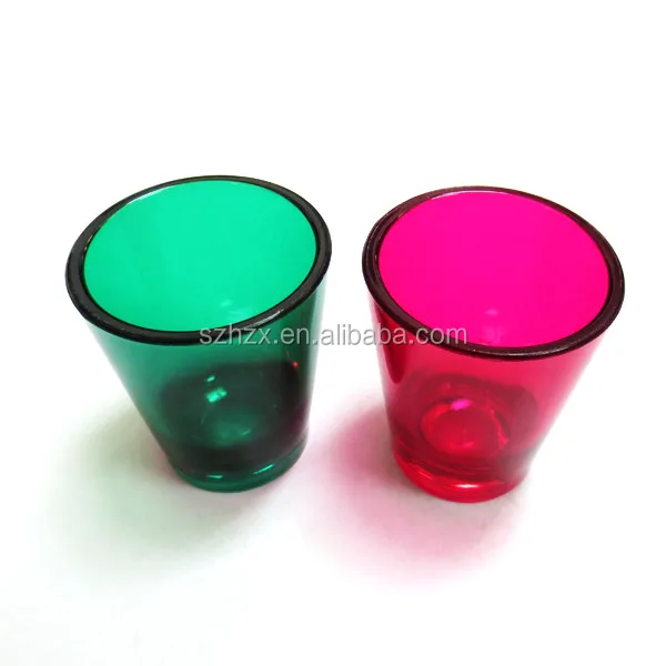 neon shot glasses