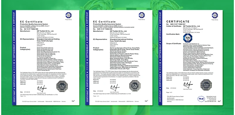 Certifications of Product