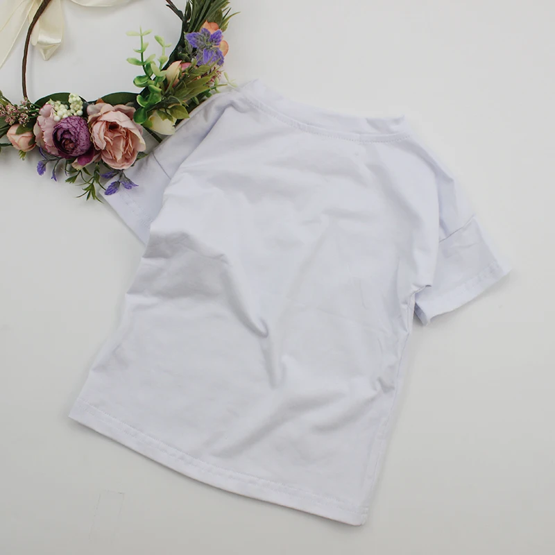 
Оптовая цена, детские футболки, простые классические повседневные Детские рубашки из органического хлопка 