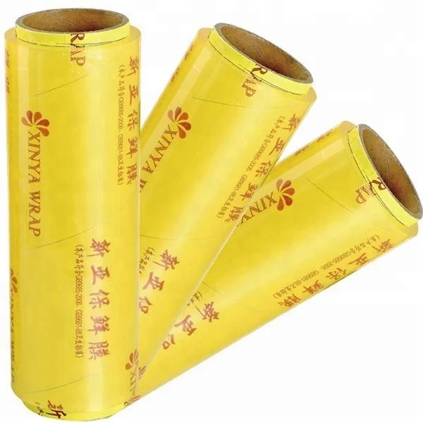 Keep Food Fresh Plastic Wrap / Pvc Cling Film For Food Grade / Soft