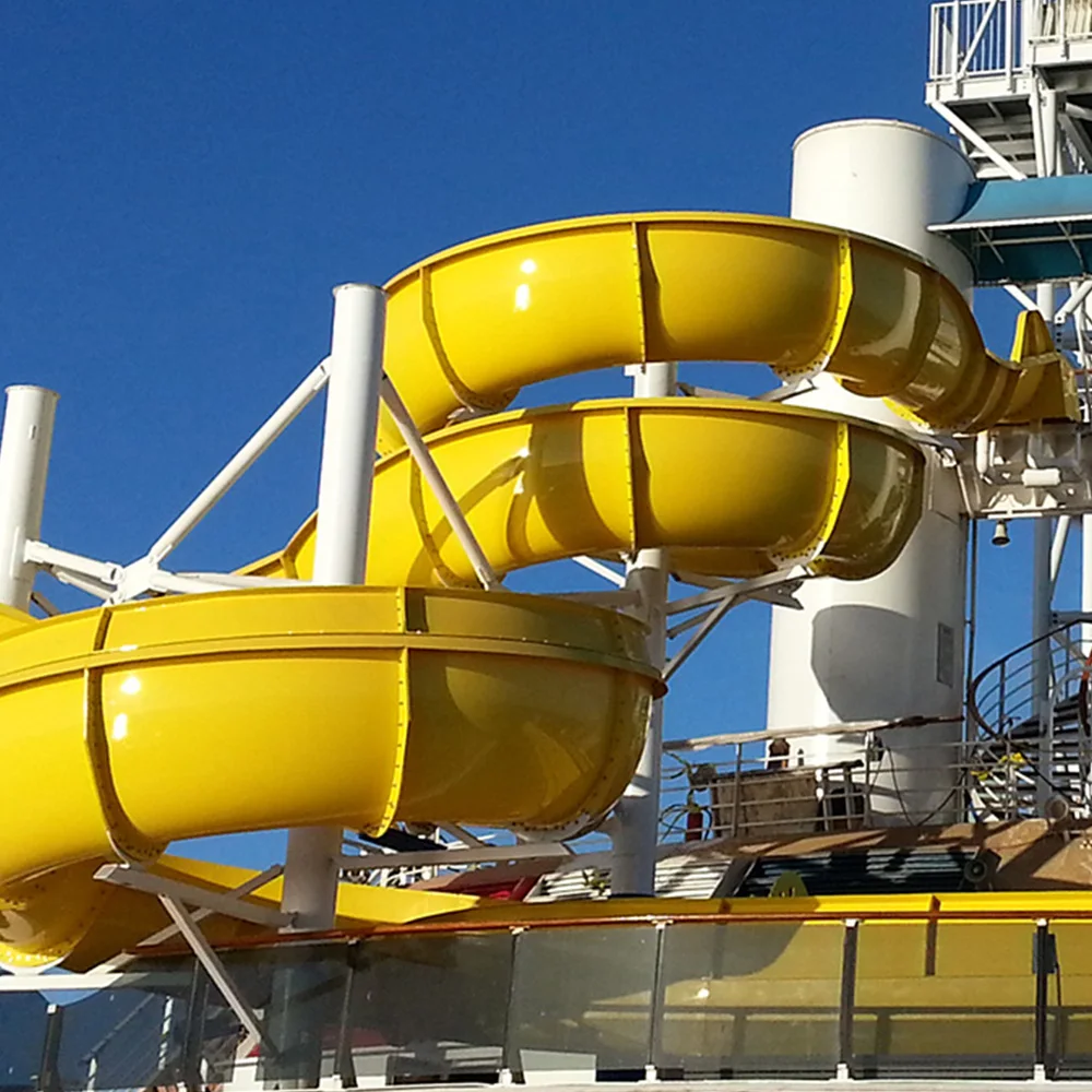 Water Slides Combination Fiberglass for Sale Commercial Water Park