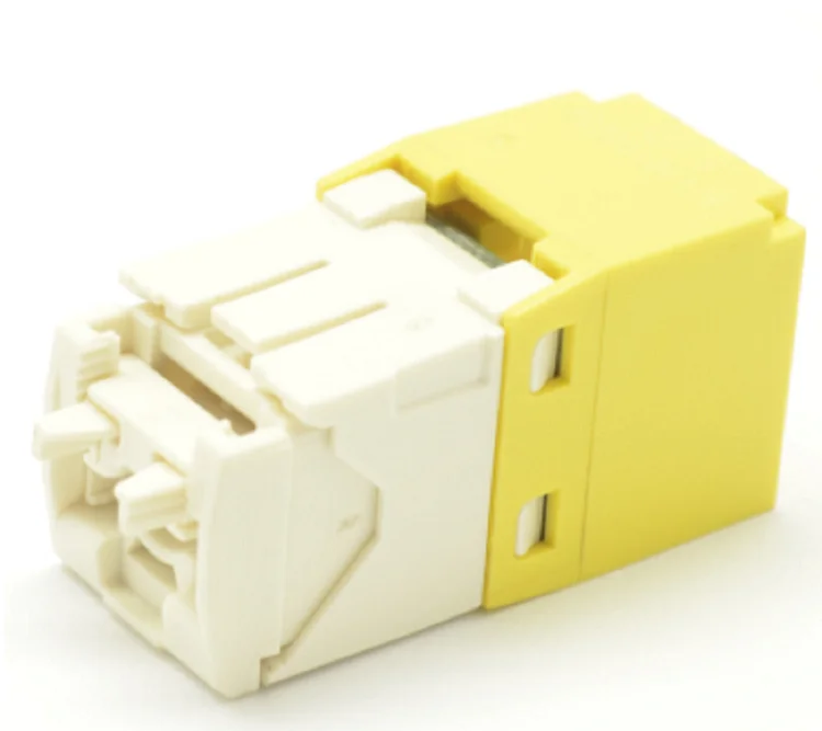 Gold plating cat5e cat6 modular rj45 jack for patch panel PAN type female rj45 cat6 keystone jack