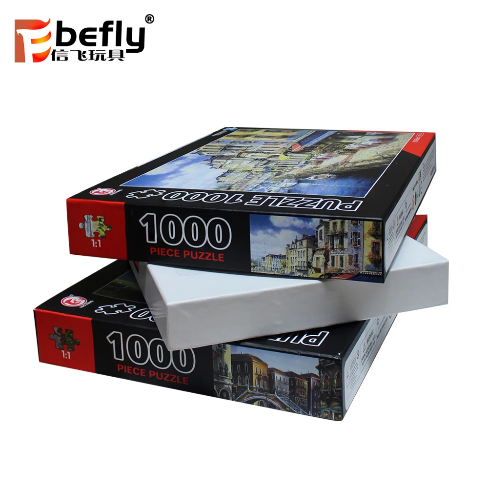 FSC Certificate Custom Photo A1 A2 A3 A4 Sublimation Blank Jigsaw Puzzle Wholesale