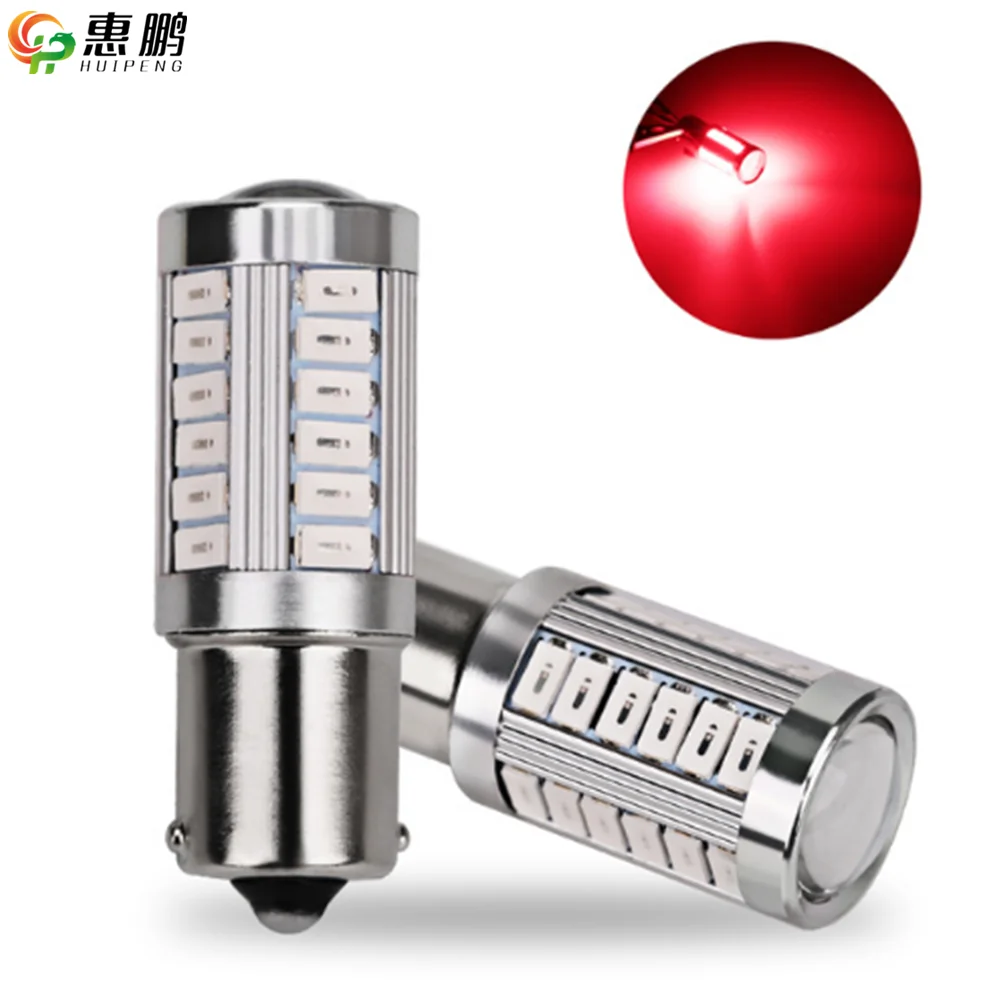 Fast Shipping PW21W 33SMD 1156 Led Orange Bulb Auto Car Turn