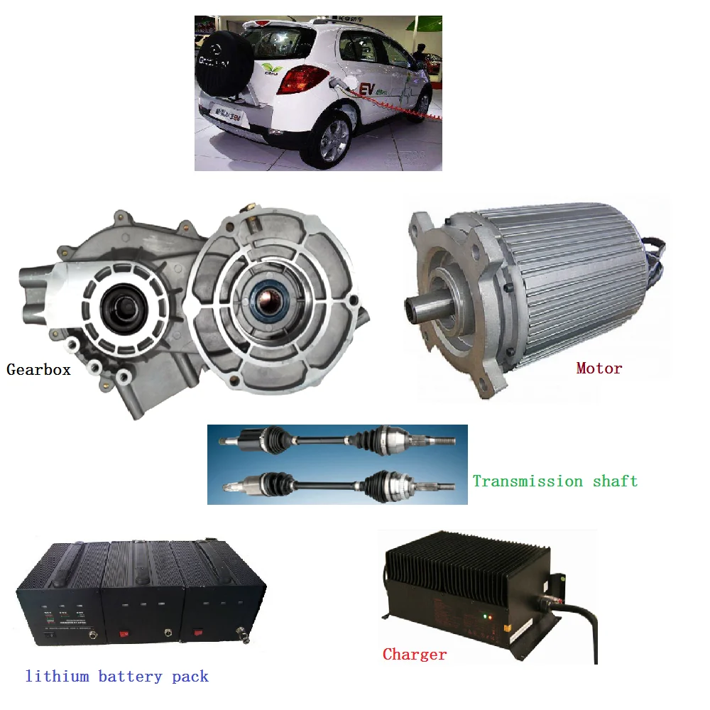 Shinegle Electric Conversion 10kw Kit Moteur Electrique Pour Voiture