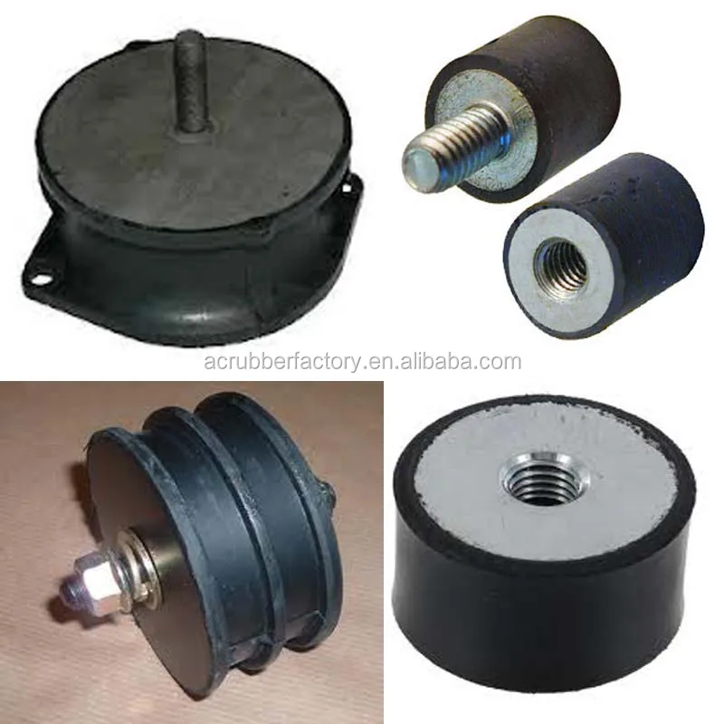 Molded M3 M4 M5 M6 M8 Silicone Rubber Bumper Shock Absorber Buffer Dampeners Square Cylindrical Mold Processing Included Custom