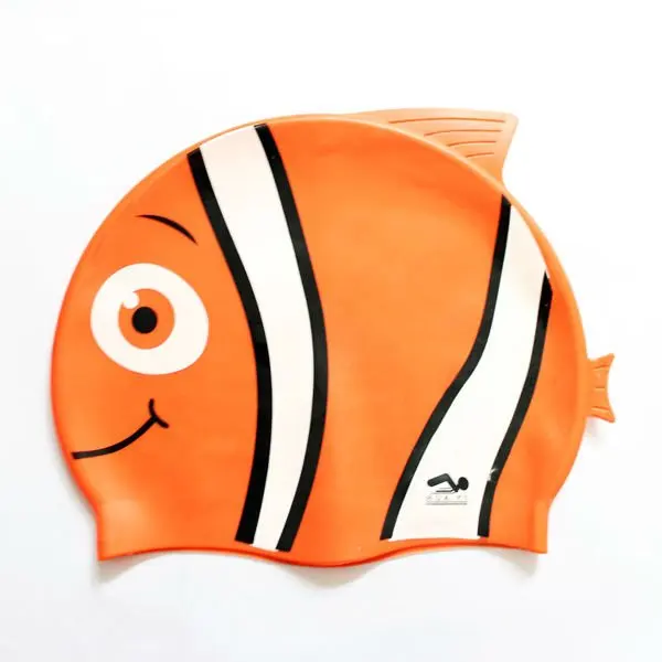 CHEX Latex Character Kids Childrens Swimming Swim Hat Cap Animals Fish Sea Lion 