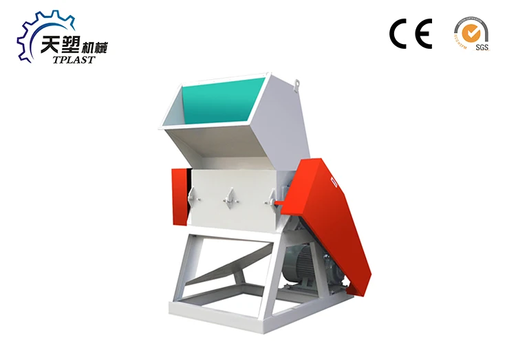 High output waste bottle plastic film crushing recycling machine
