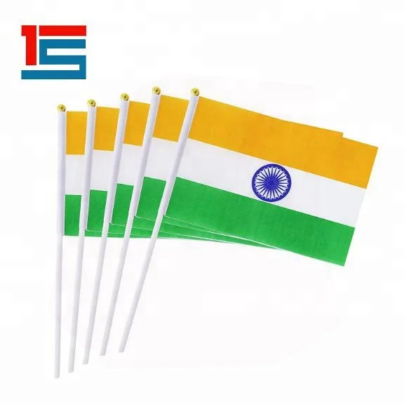 Hand Held International Countries Small Mini India Indian Stick Flag Banner Decorations Buy Decoration Flag Banner India Indian Stick Flag Small Mini International Flag Product On Alibaba Com