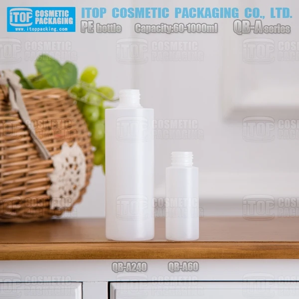 Qb A Series 60ml 0ml 240ml 500ml 1000ml Standard Neck Size Recyclable Hdpe Flat Round Shaped Plastic Bottle Buy Flat Round Shaped Plastic Bottle Hdpe Flat Round Shaped Plastic Bottle Recyclable Hdpe Flat Round