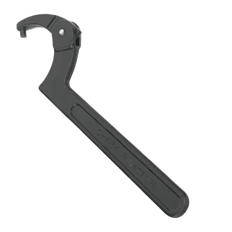 with hook adjustable pin wrench adjustable