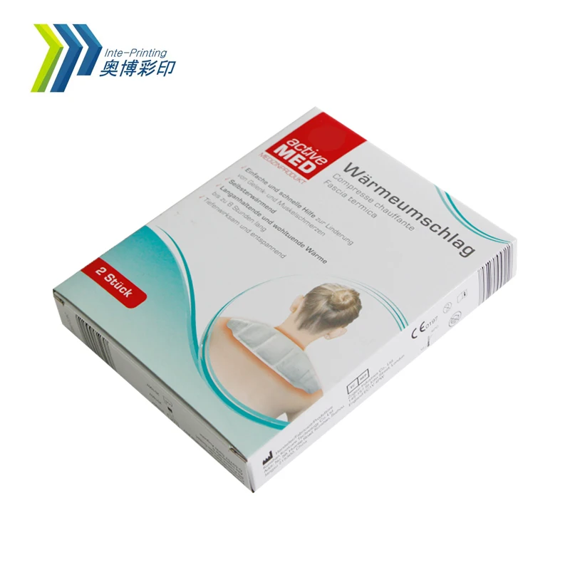 Customized Medicine Box New Design Paper Packaging Box