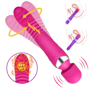 Sex women thrusting vibrator for female wand vibrating vagina adult female sex toys for women vibrator
