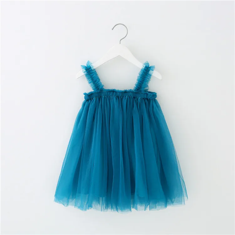 Wholesale Baby girl dresses Summer Wholesale Tutu Dress For 1-6 Years Girls  Casual Spaghetti Strap Sleeveless Dress From m.