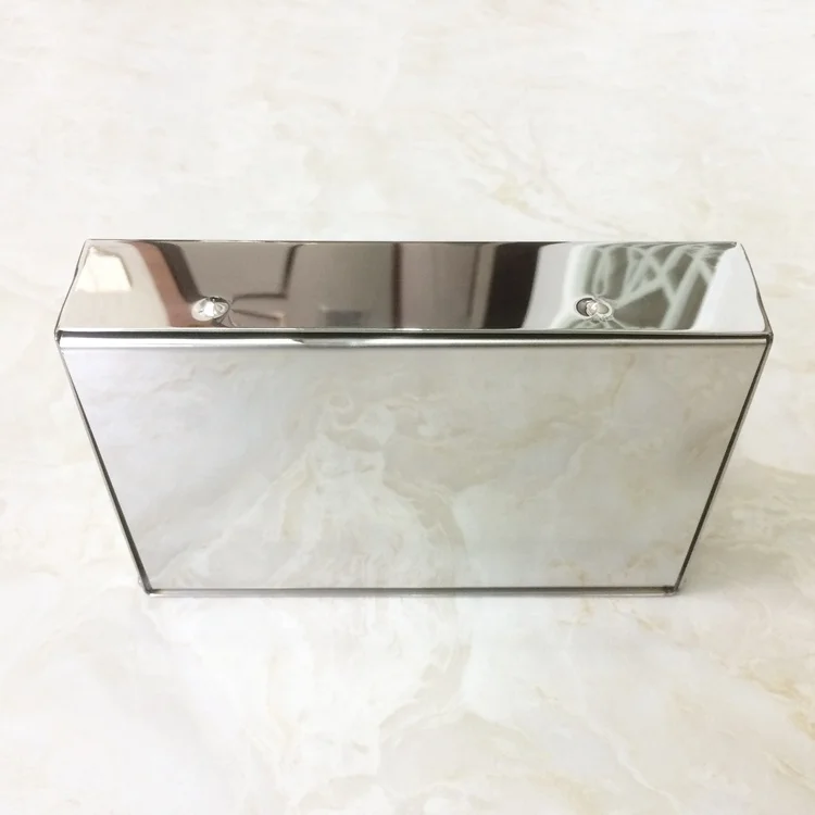 Качественная коробка для салфеток домашнего использования и отеля из нержавеющей