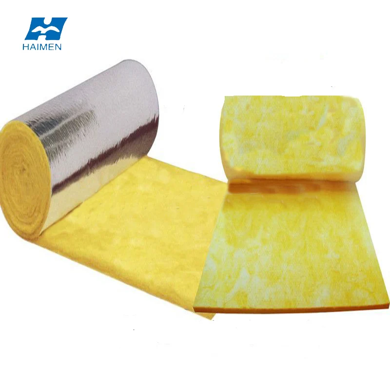 foil blanket insulation yellow fiberglass duct wrap