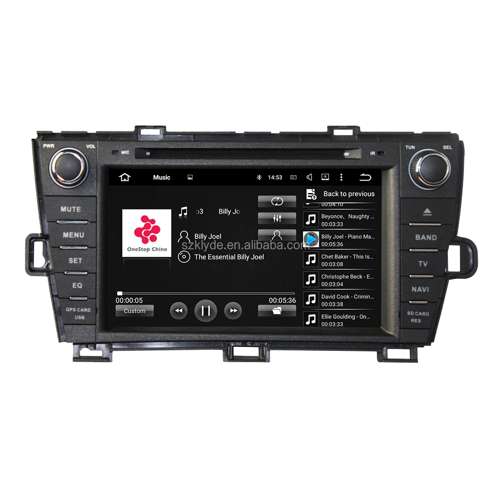 カーオーディオ ALPINE-X800-2017-PRIUS Android 10.0 Car Audio KD-8004 PX5 for Toyota Prius 2009-2013