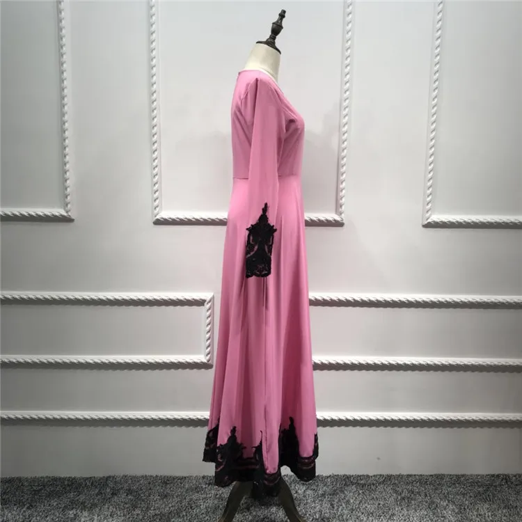 open lace back dress Pink Cut-Out Organic Cotton Midi Dress – FARM Rio main image 1