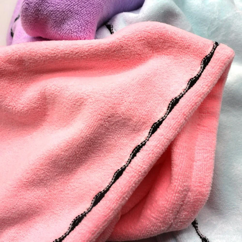 Супервпитывающий женский тюрбан из микрофибры для сухих волос с индивидуальным логотипом