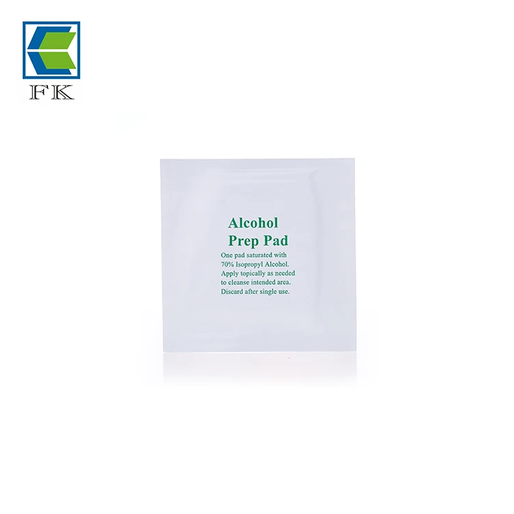 
Skin Disinfectant Disposable Alcohol Prep Pads With 70% Isopropyl Alcohol 