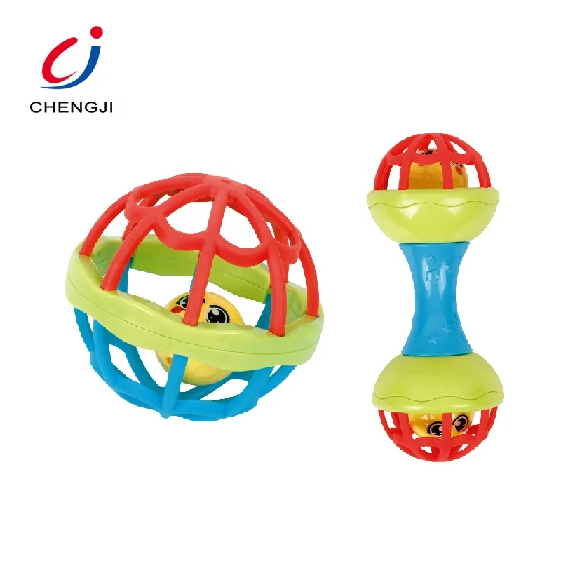 Развивающая музыкальная игрушка, пластиковый звонок, детская пластиковая погремушка