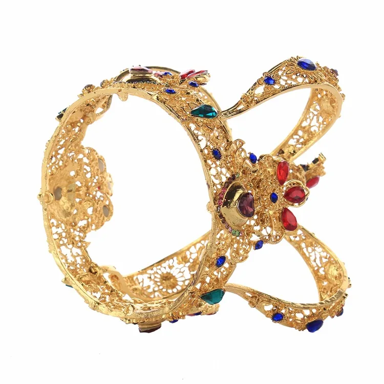 
Королева/король Мужская полная круглая Флер де Лис Корона короны для выпускного вечера и вечеринки 