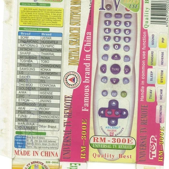 best selling universal remote control for all brand tv....