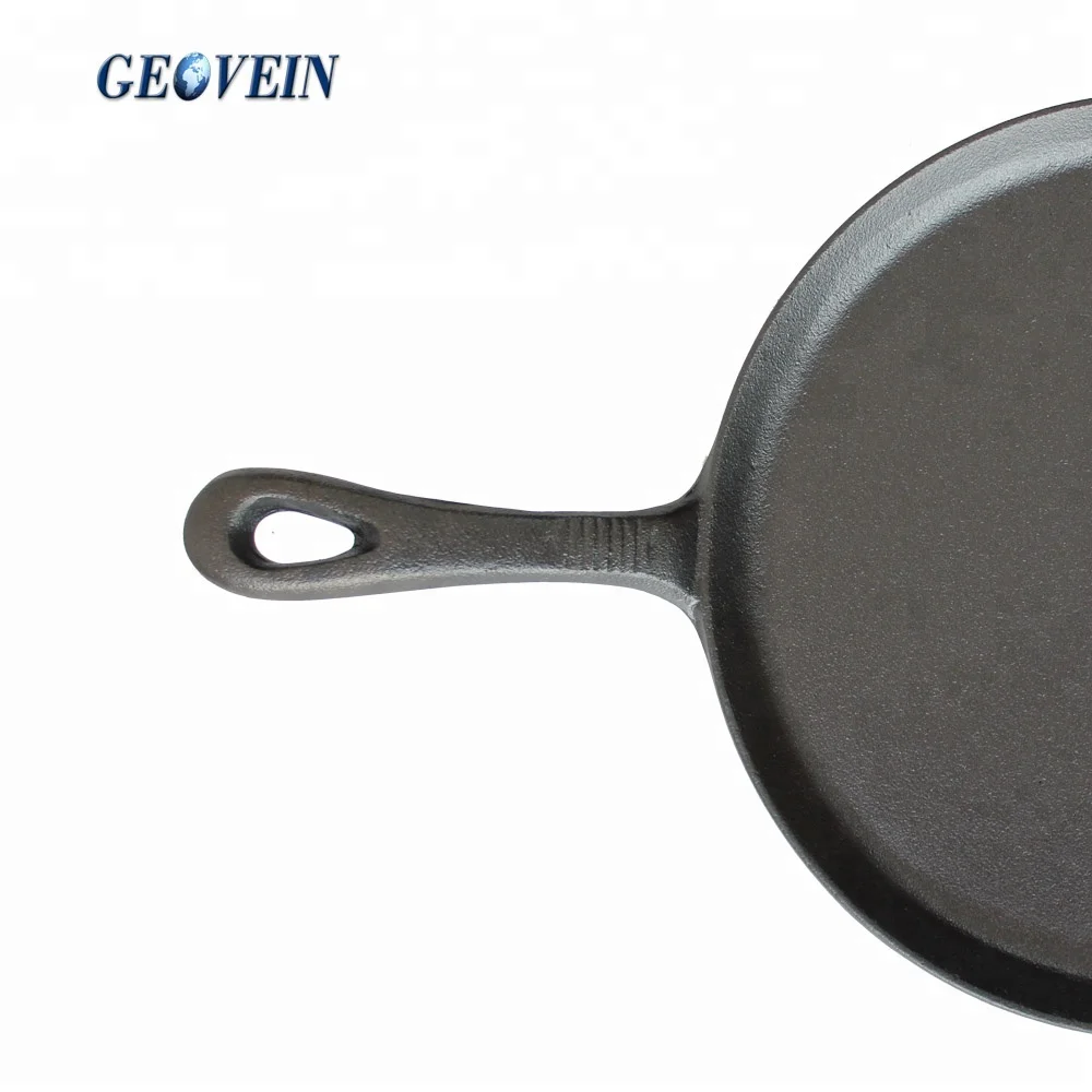 Victoria Cast Iron Comal Griddle and Crepe Pan, 10.5 - Victoria