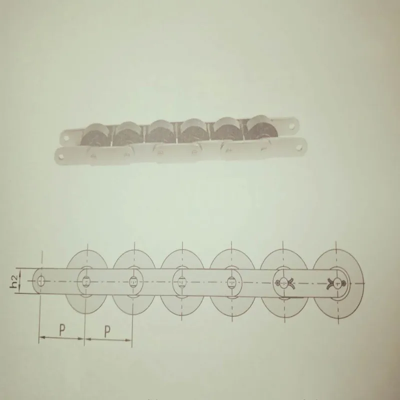 Factory in Stock 40Mn Material Standard or Nonstandard Roller Chain High Tension Conveyor Roller Chain