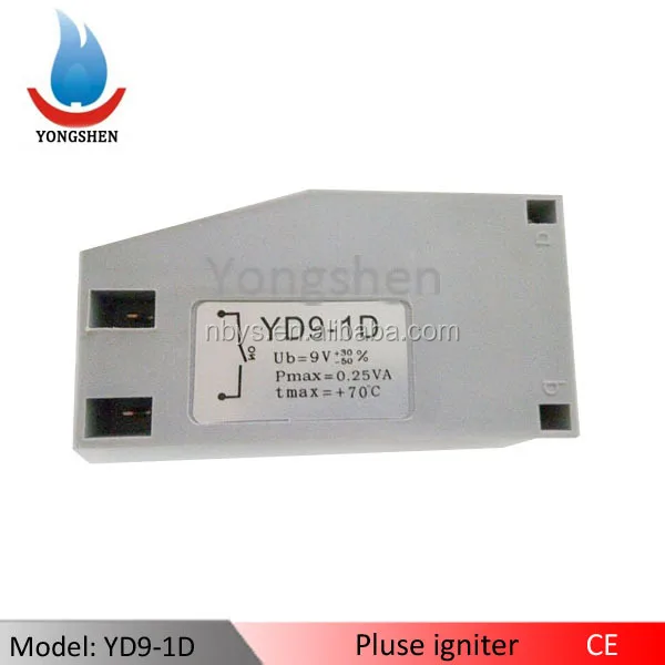 9V pulse igniter for fireplace, gas heaters, View 9V pulse igniter for