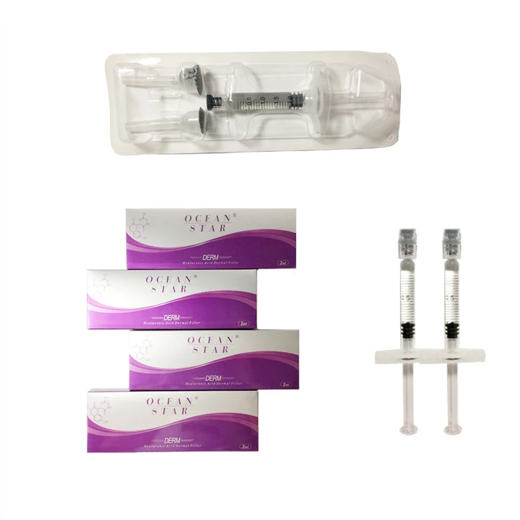 New products Injectable 2 ml hyaluronic acid dermal fillers lip fillers to buy