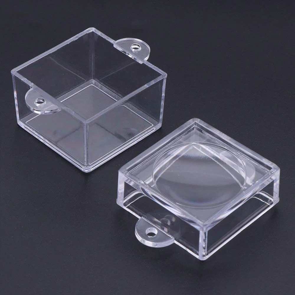 Transparent Magnifying Bug Box Educational Mini Toy Magnifier Box for Scientific Observing Insect