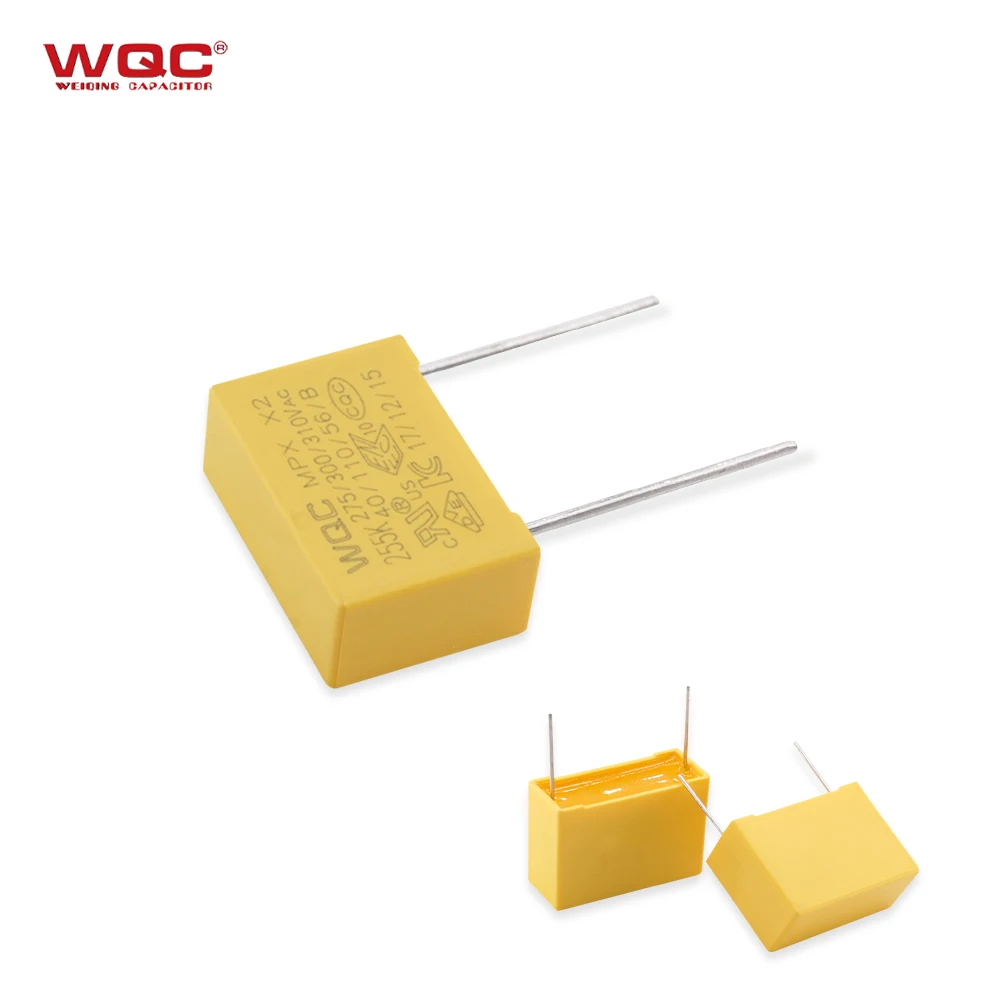 Free Sample X2 2.2uf k 310v Metallized 225k 250v Polyester Film Capacitor 275v MKP Safety Capacitor 2200nf MPX AC  300vac