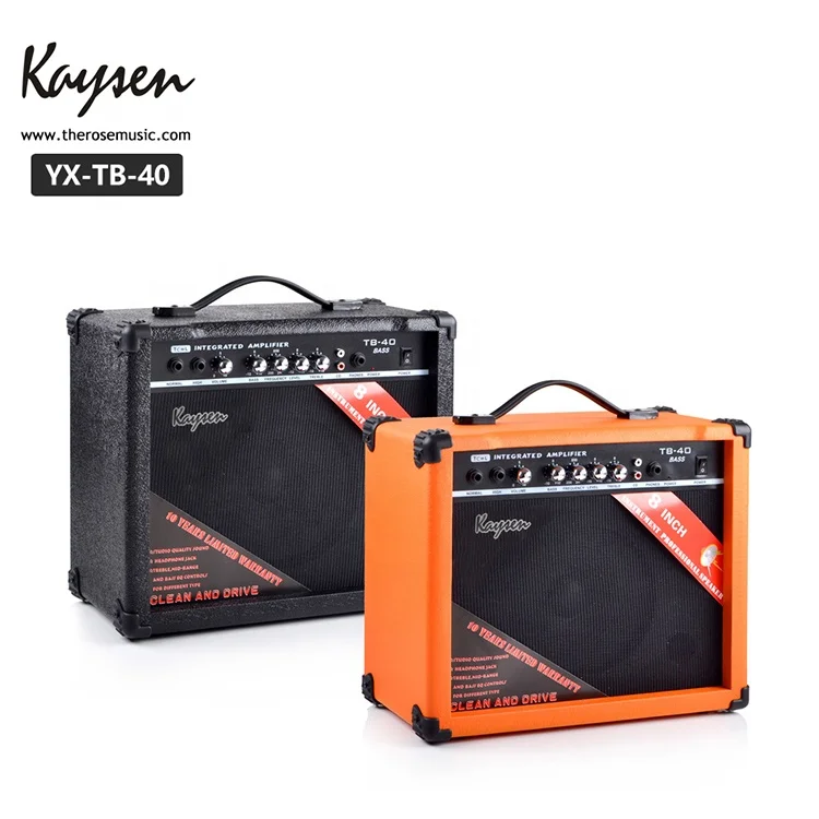 Музыкальный инструмент аксессуары для гитары 40 Вт динамик усилитель