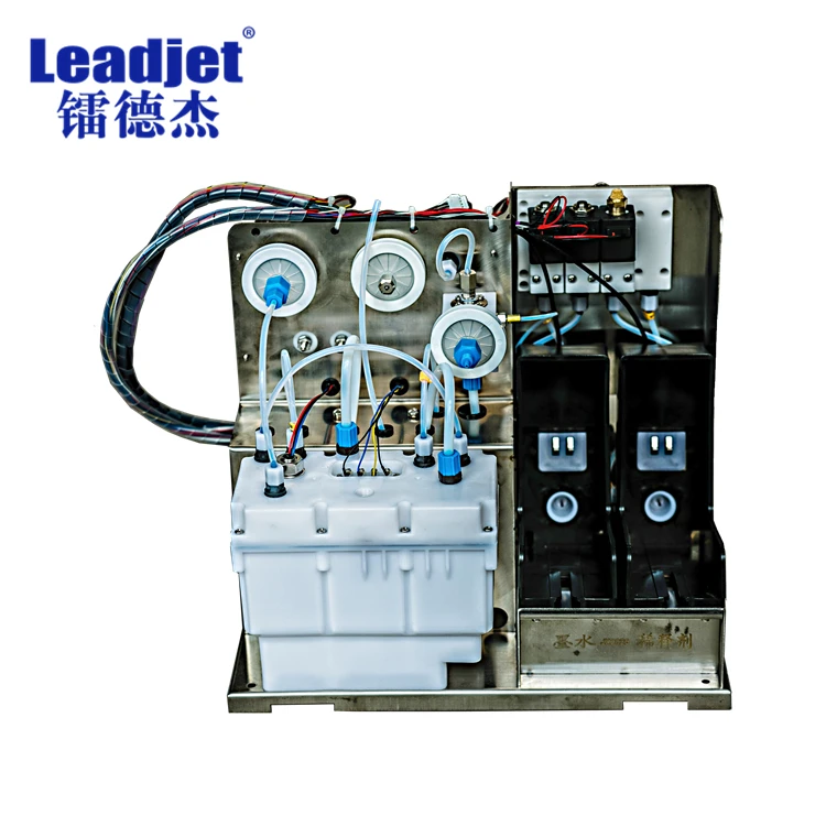 Single Color Wood Batch Number Coder and Leadjet V150 Continuous Inkjet Printer