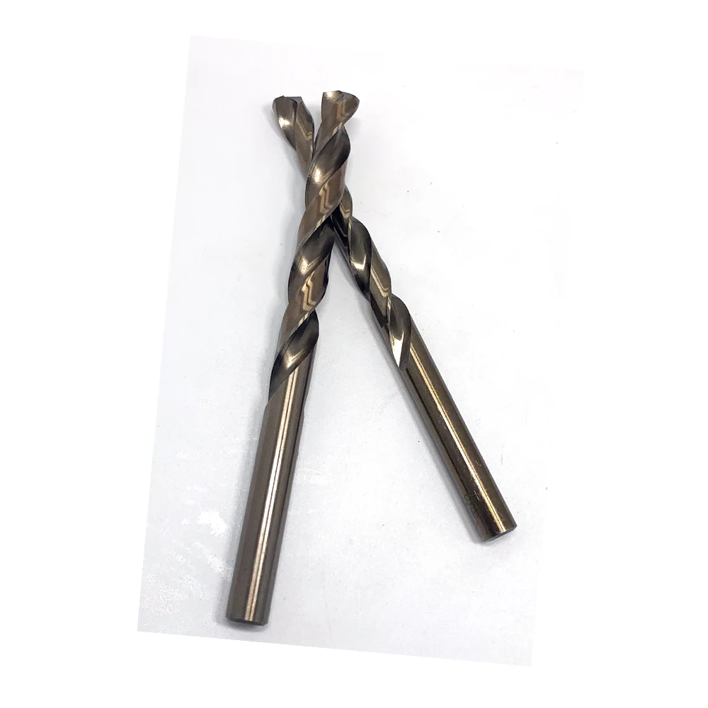 Lot De 10 Forets Cobalt HSS M35 | Pour Métaux Et Acier Inox | Diamètre 3-7mm | Pointe 135° | Norme DIN338