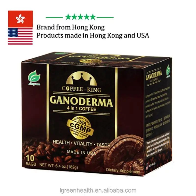 4 in 1 GMP Instant Ganoderma Reishi Coffee powder