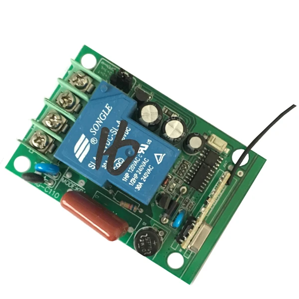 РФ переключатель дистанционного управления для дома automatation, беспроводной контроллер для LED переключатель с одним реле