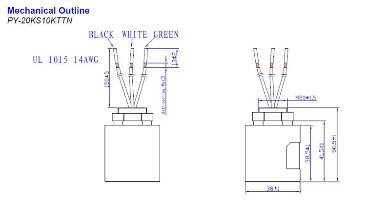 PY-20KS10KTTN IP66 347Vac 15kA Max 10kA светодиодный драйвер, сетевой фильтр СПД Inventronics DC устройство защиты от перенапряжения