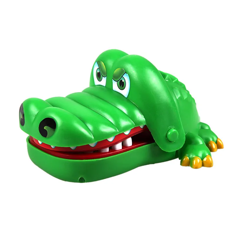 Cute Large Crocodile Mouth Dentist Bite Finger Game Funny Toy Kids Children Gift 