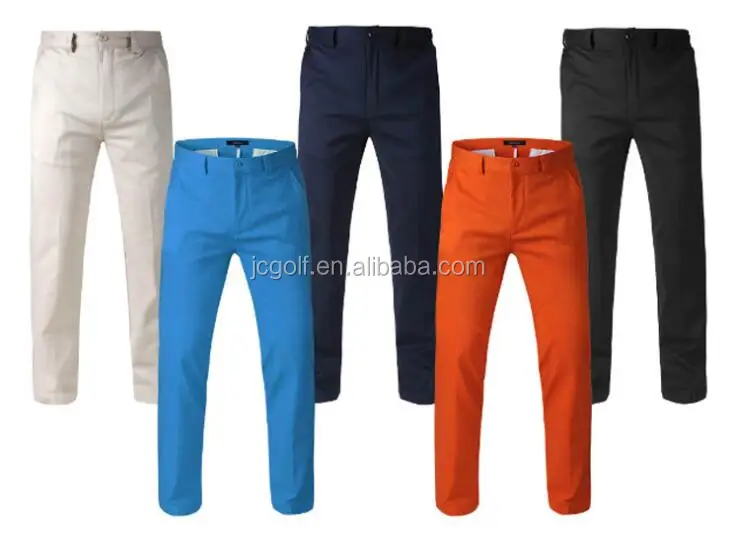 Golf Trousers,Custom Logo Solid Color 