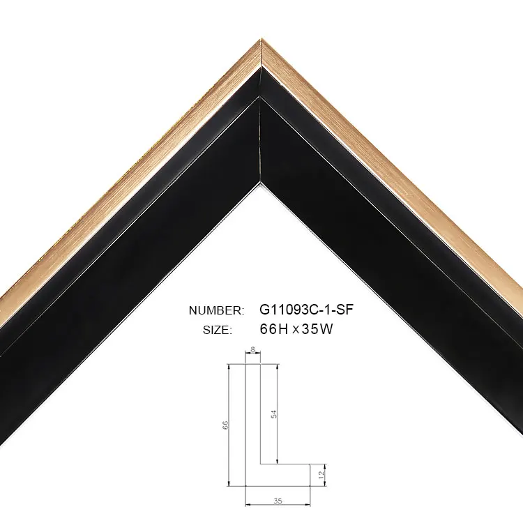 Wholesale Custom Antique 66h * 35w Black Color Simple Classic Soild